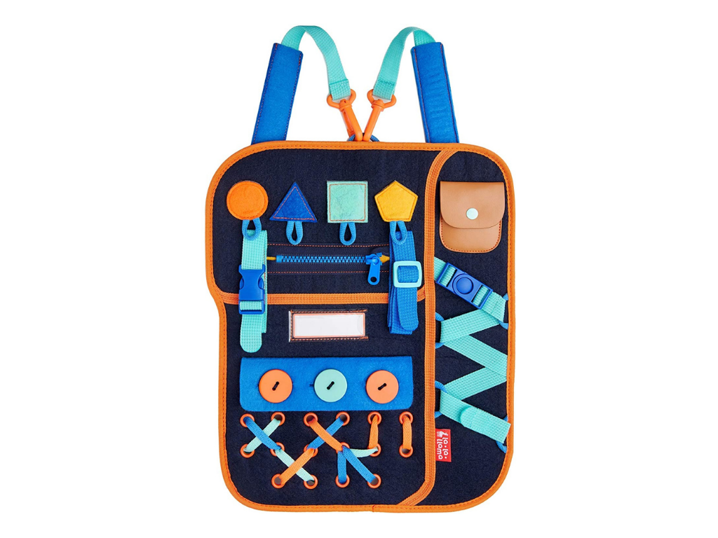 LA-LA-LLAMA Toddler Busy Board